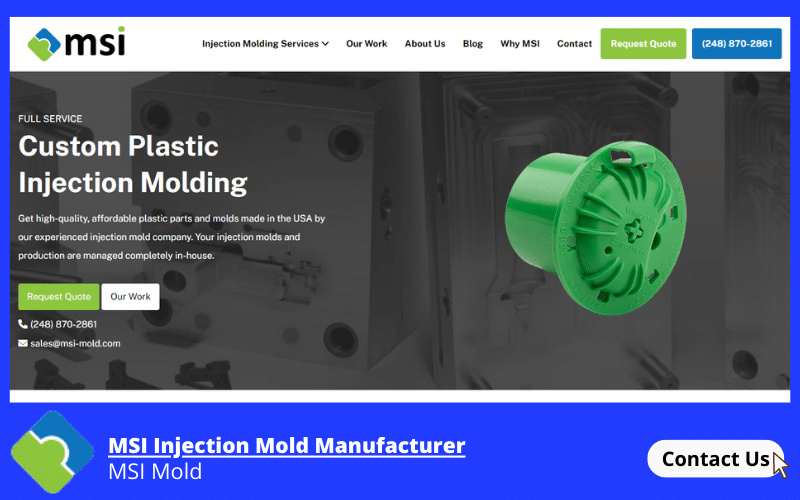 MSI Injection Mold Manufacturer