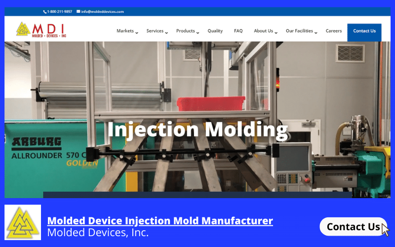 Molded Device Injection Mold Manufacturer