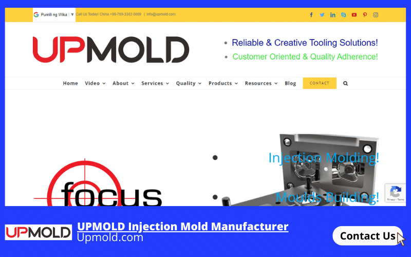 UPMOLD Injection Mold Manufacturer