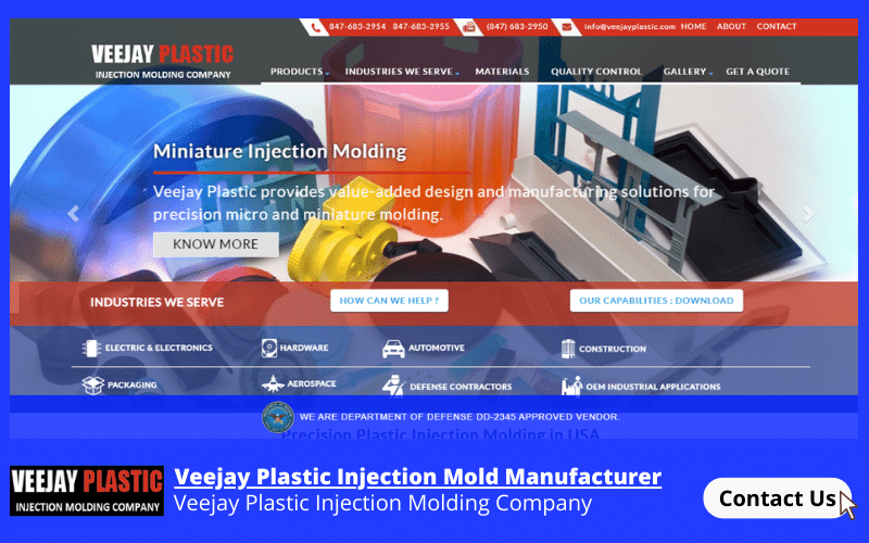 Veejay Plastic Injection Mold Manufacturer